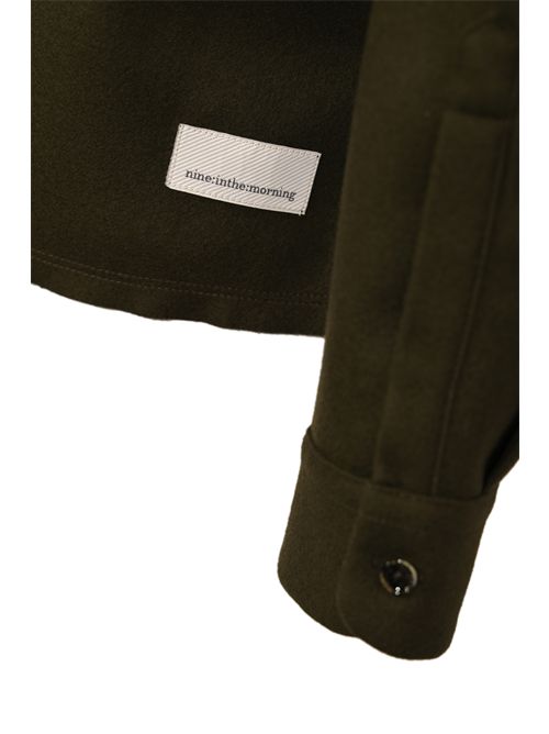 Camicia Handly in misto lana e cashmere Nine in the morning | 9FW25 HD69OLIVA